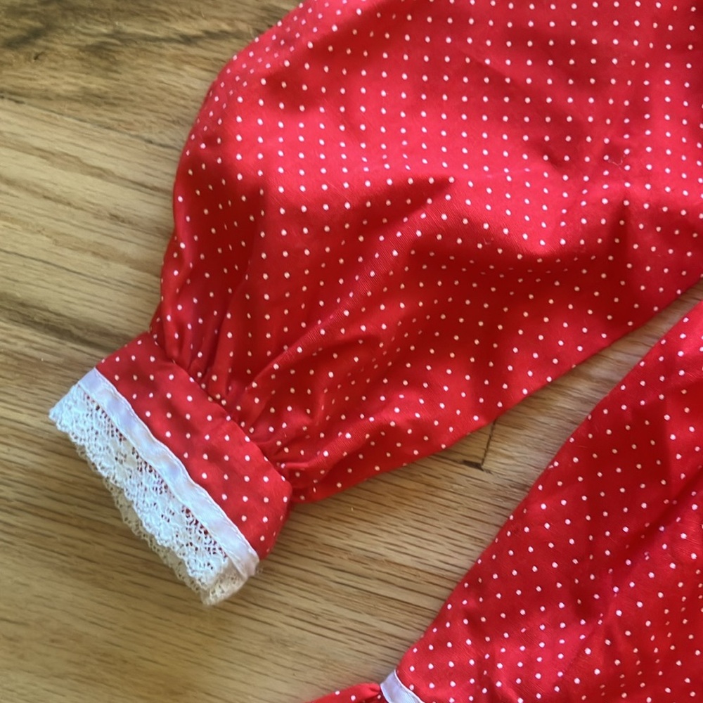 Vintage Handmade Red White Dress 18-24
Sailor prairie little house Valentine - Picture 3 of 6